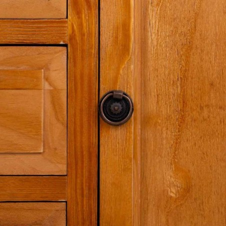 Aparador Alexandra House Living Marrón Madera de pino Madera MDF 90 x