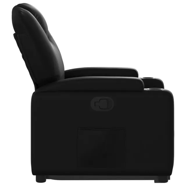 Fauteuil inclinable Noir Similicuir