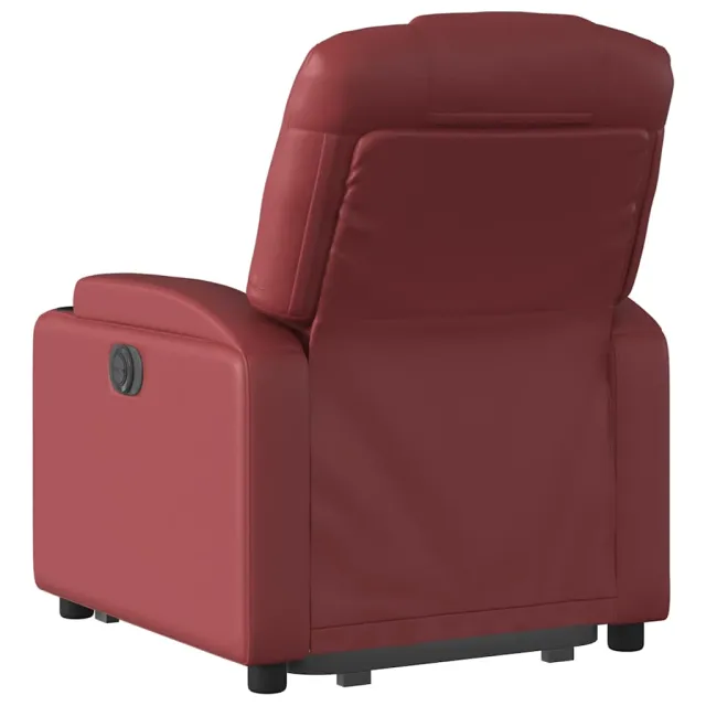 Fauteuil inclinable Rouge bordeaux Similicuir