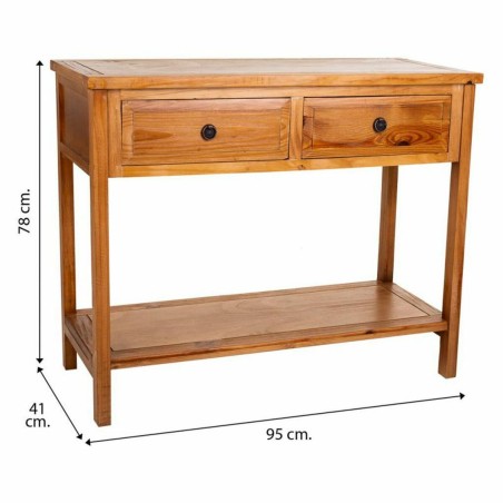 Meuble d'Entrée avec Tiroirs Alexandra House Living Marron 78 x 41 x