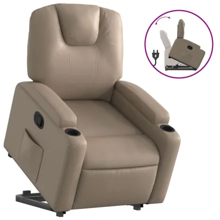 Fauteuil inclinable Cappuccino Similicuir 2