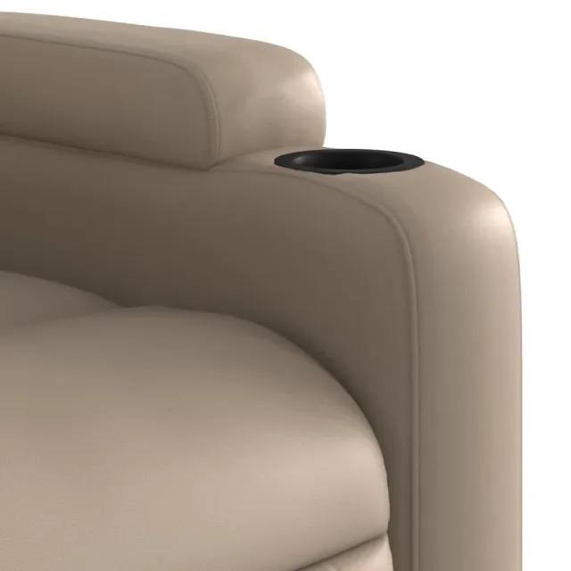 Fauteuil inclinable de massage Cappuccino Similicuir