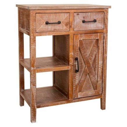 Meuble d'Entrée avec Tiroirs Alexandra House Living Marron 82 x 37 x