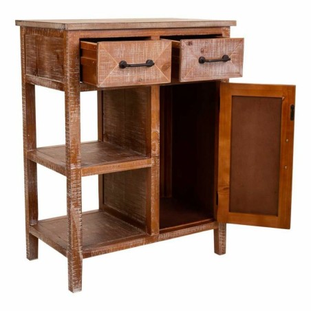 Hall Table with Drawers Alexandra House Living Brown 82 x 37 x 63 cm