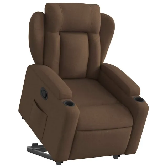 Fauteuil inclinable Marron Tissu