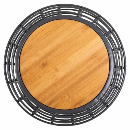 Tavolino da Caffè Alexandra House Living Marrone Nero Grigio Ferro Le