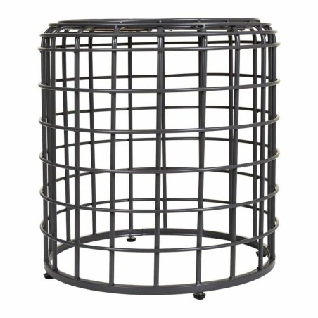 Mesa de Centro Alexandra House Living Marrón Negro Gris Hierro Madera