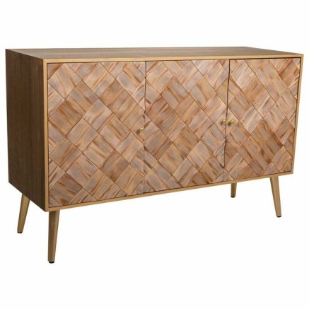 Aparador Alexandra House Living Marrón Madera de Paulonia 41 x 71 x 1