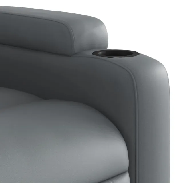 Fauteuil inclinable Gris Similicuir