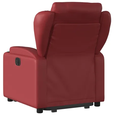 Fauteuil inclinable Rouge bordeaux Similicuir
