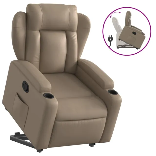 Fauteuil inclinable Cappuccino Similicuir