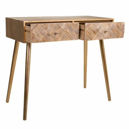 Hall Table with Drawers Alexandra House Living Brown 41 x 79 x 88 cm