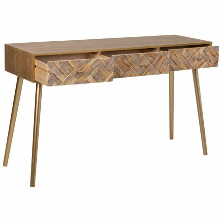 Zijtafel met lades Alexandra House Living Bruin 41 x 79 x 132 cm