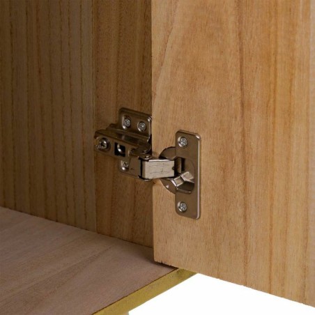Cómoda Alexandra House Living Marrón Madera de Paulonia 41 x 65 x 11