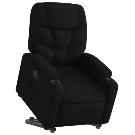 Fauteuil inclinable noir tissu