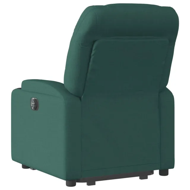 Fauteuil inclinable vert foncé tissu