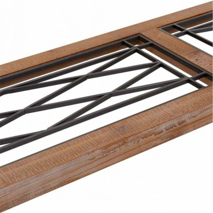 Recibidor Alexandra House Living Marrón 36 x 80 x 145 cm 2