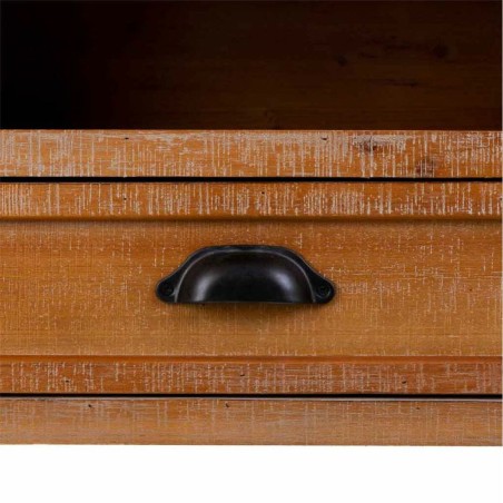 Meuble d'Entrée Alexandra House Living Marron 36 x 80 x 145 cm