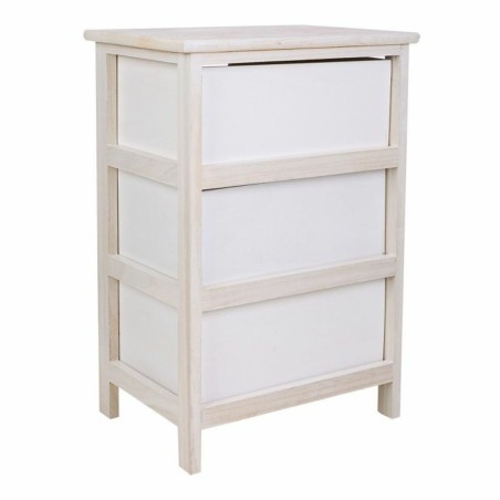 Caisson à Tiroirs Alexandra House Living Blanc Bois de paulownia 29 x