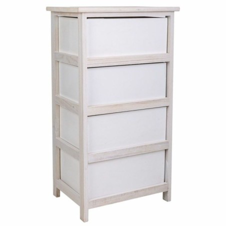 Caisson à Tiroirs Alexandra House Living Blanc Bois de paulownia 29 x