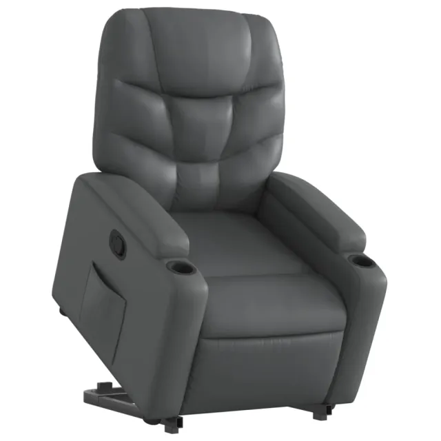 Fauteuil inclinable Gris Similicuir