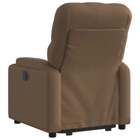 Fauteuil inclinable Marron Tissu