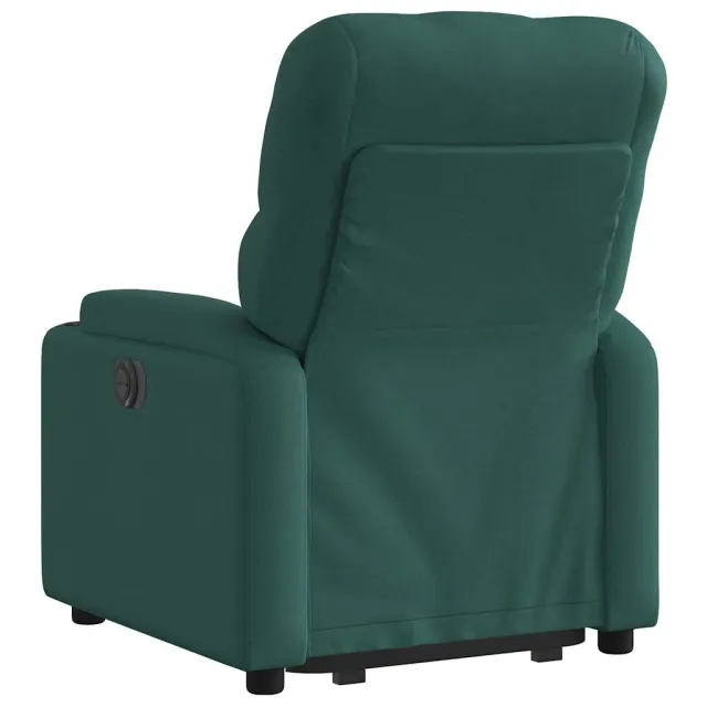 Fauteuil inclinable vert foncé tissu