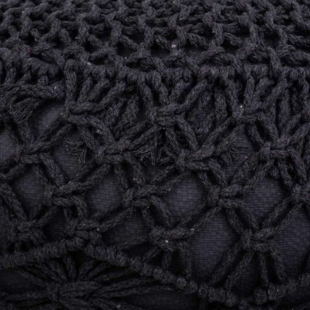Puff Alexandra House Living Gris oscuro Poliestireno 45 x 30 x 45 cm