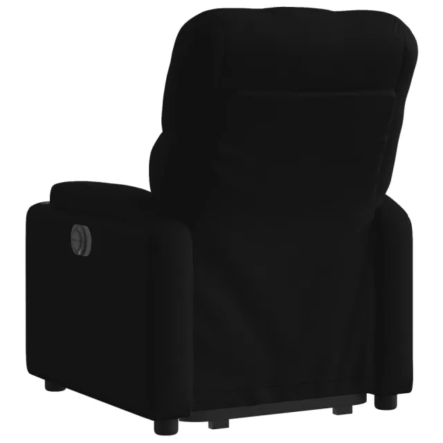 Fauteuil inclinable électrique noir tissu