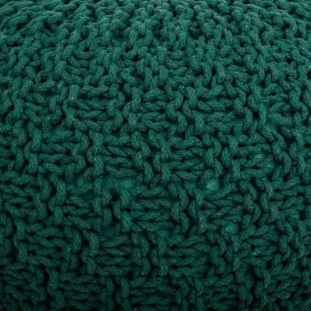 Puff Alexandra House Living Verde scuro polistirene 45 x 30 x 45 cm
