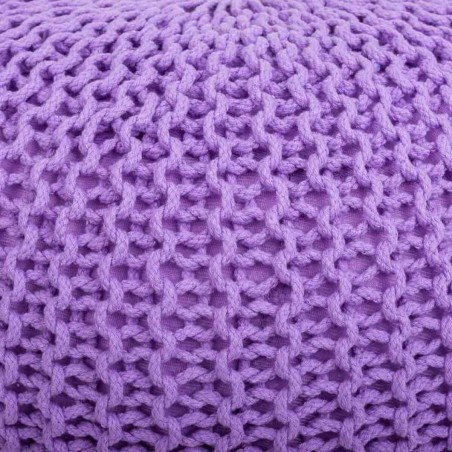 Puff Alexandra House Living Violetta polistirene 45 x 30 x 45 cm