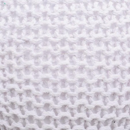 Puff Alexandra House Living Blanco Poliestireno 38 x 30 x 38 cm