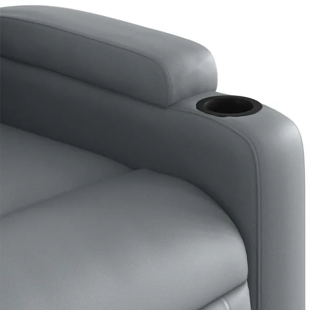 Fauteuil inclinable Gris Similicuir