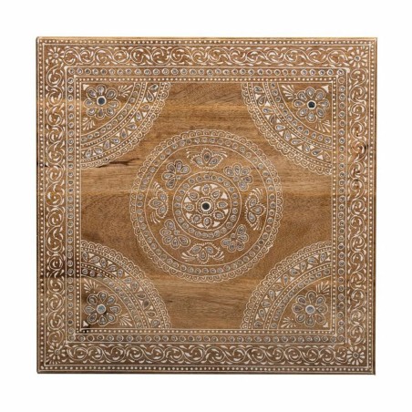 Tavolo aggiuntivo Alexandra House Living Bianco Naturale 45 x 17 x 45