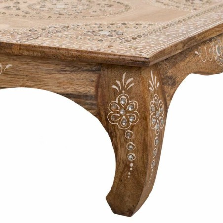 Tavolo aggiuntivo Alexandra House Living Bianco Naturale 45 x 17 x 45