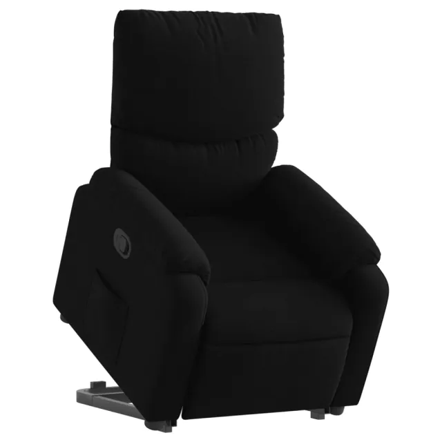 Fauteuil inclinable noir tissu