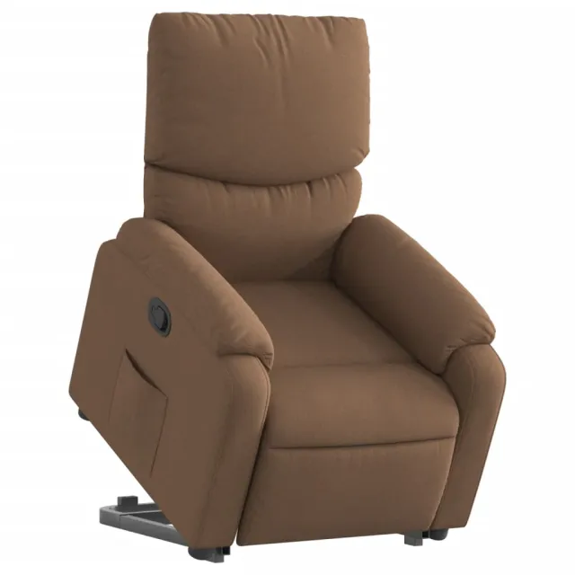 Fauteuil inclinable Marron Tissu