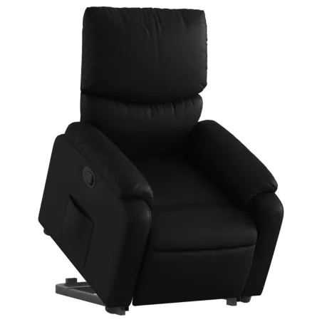 Fauteuil inclinable Noir Similicuir