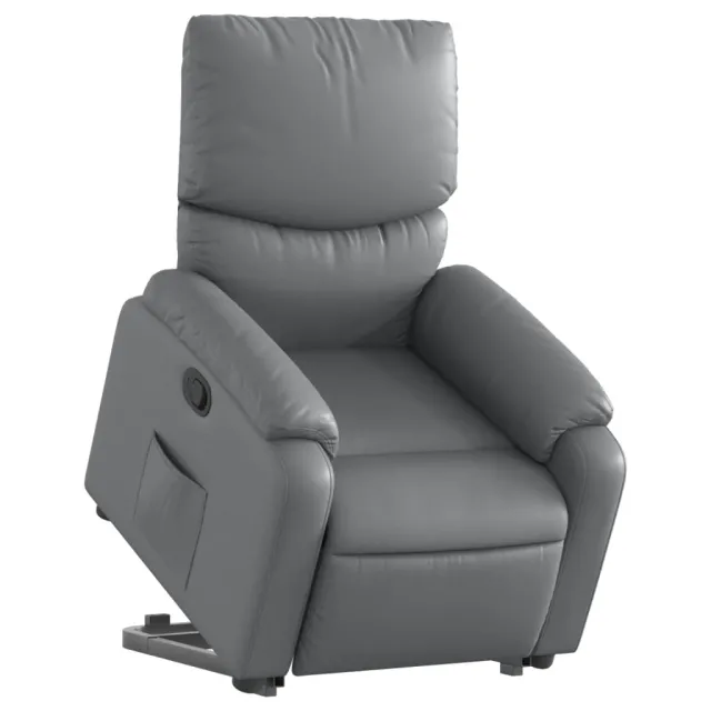 Fauteuil inclinable Gris Similicuir