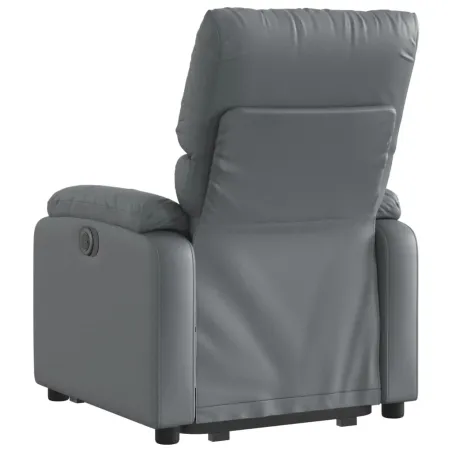 Fauteuil inclinable Gris Similicuir