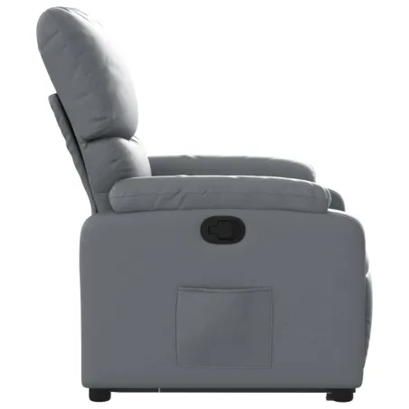 Fauteuil inclinable Gris Similicuir