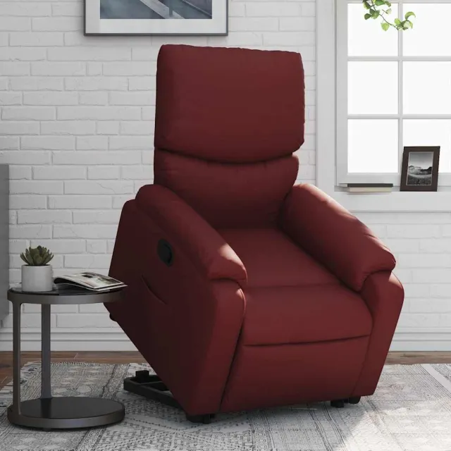 Fauteuil inclinable Rouge bordeaux Similicuir