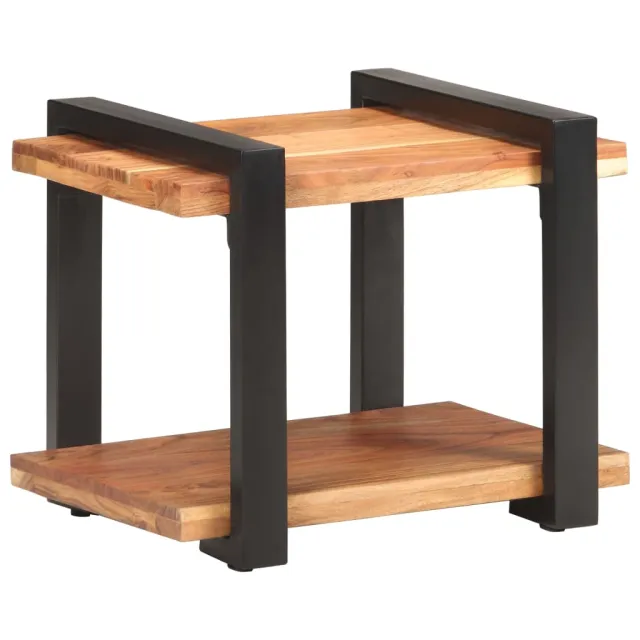Table de chevet 50x40x40 cm Bois d'acacia massif