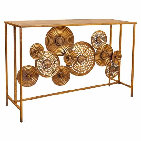 Meuble d'Entrée Alexandra House Living Doré 40 x 80 x 120 cm