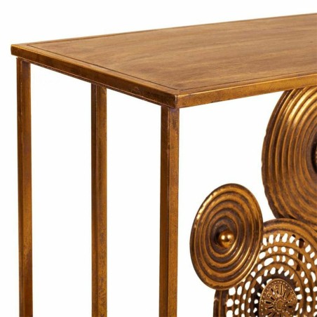 Meuble d'Entrée Alexandra House Living Doré 40 x 80 x 120 cm