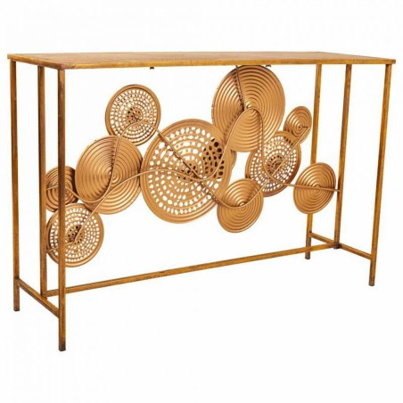 Meuble d'Entrée Alexandra House Living Doré 40 x 80 x 120 cm