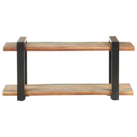 Meuble TV 90x40x40 cm Bois de récupération massif 2