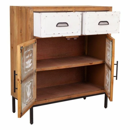 Meuble d'Entrée Alexandra House Living Naturel 36 x 91 x 80 cm