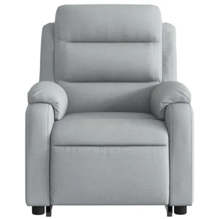 Fauteuil inclinable Gris clair Tissu