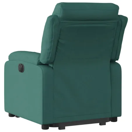 Fauteuil inclinable vert foncé tissu